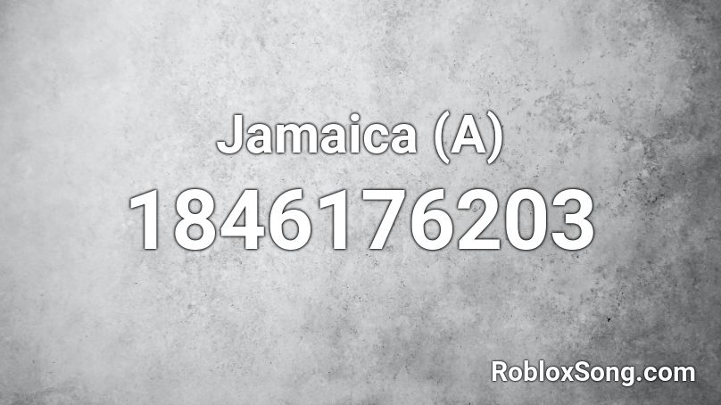 Jamaica (A) Roblox ID