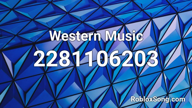 Western Music Roblox ID