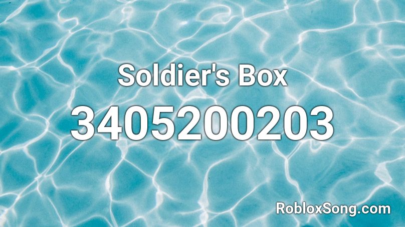 Soldier's Box Roblox ID