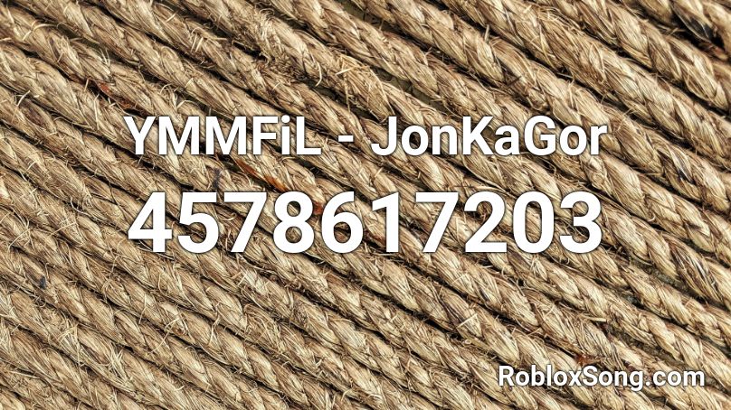 YMMFiL - JonKaGor Roblox ID