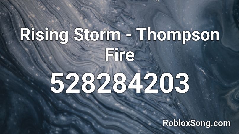 Rising Storm - Thompson Fire Roblox ID