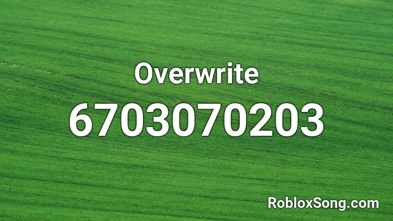 Overwrite Roblox ID