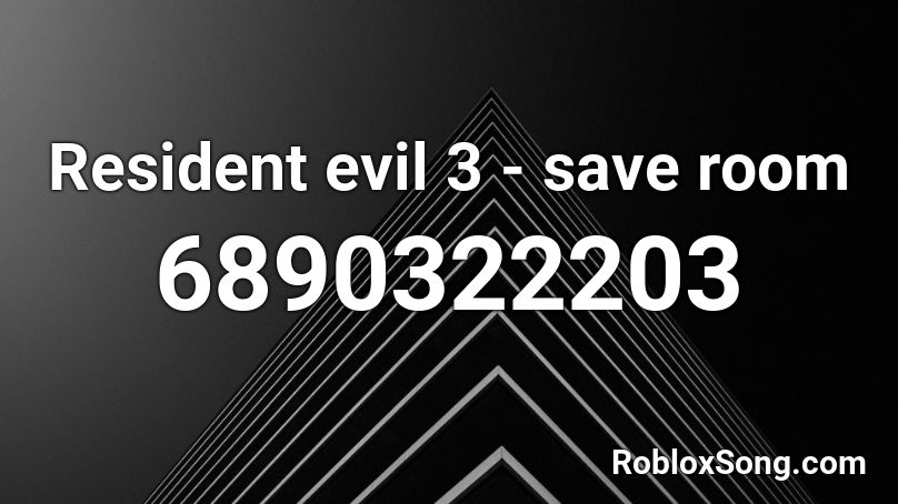 Resident evil 3 - save room Roblox ID