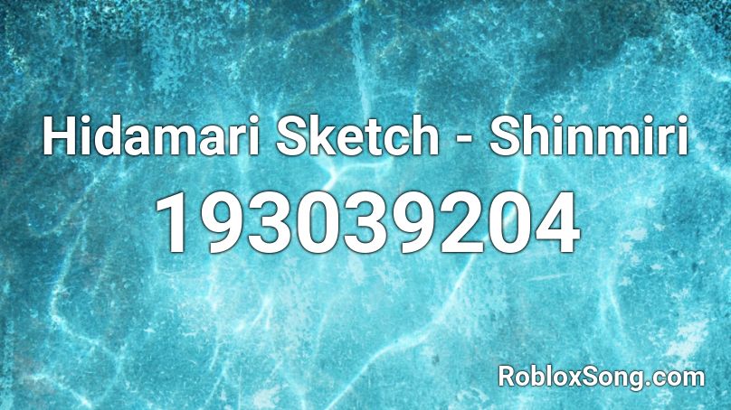 Hidamari Sketch - Shinmiri Roblox ID