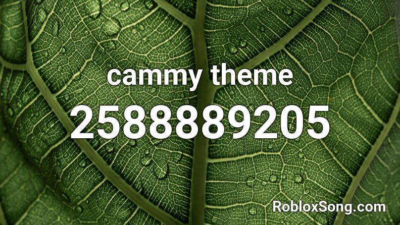 cammy theme Roblox ID