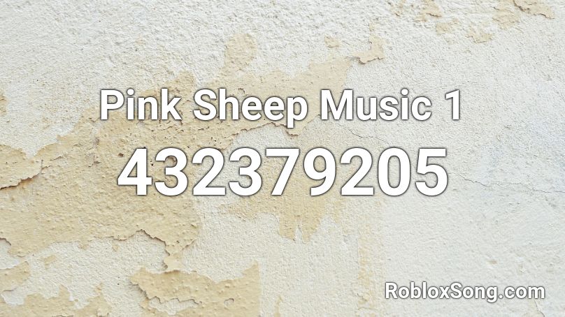 Pink Sheep Music 1 Roblox ID