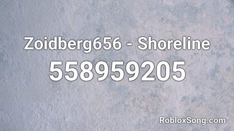 Zoidberg656 - Shoreline Roblox ID