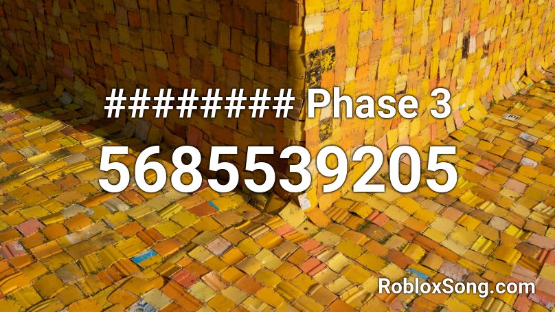 dust #### Phase 3 Roblox ID