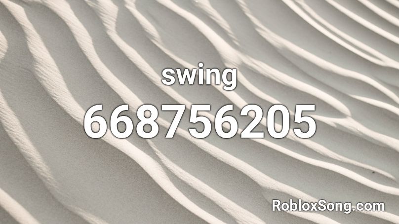 swing Roblox ID