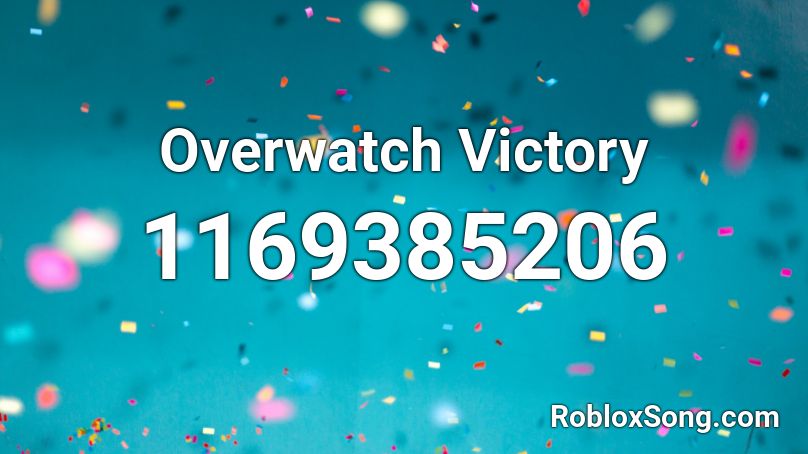 Overwatch Victory Roblox ID