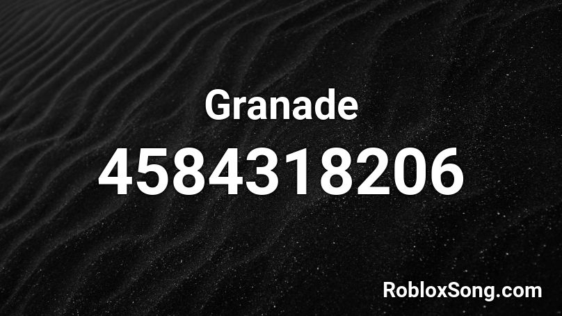 Granade Roblox ID