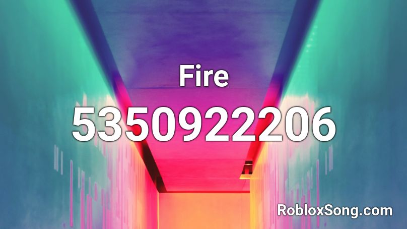 Fire Roblox ID