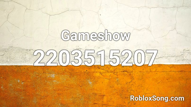 Gameshow Roblox ID