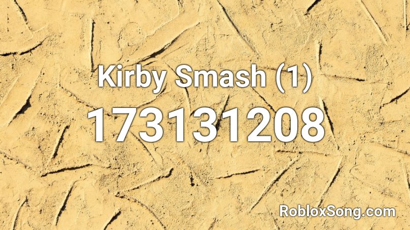 Kirby Smash (1) Roblox ID