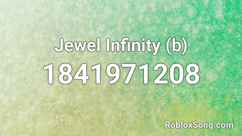 Jewel Infinity (b) Roblox ID