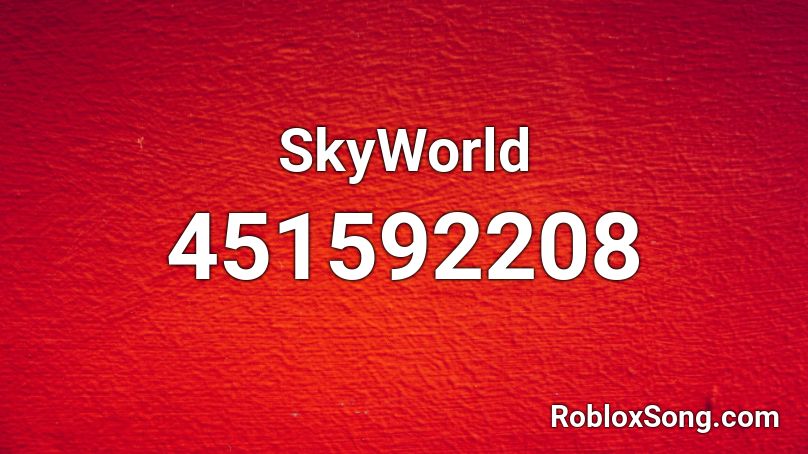 SkyWorld Roblox ID