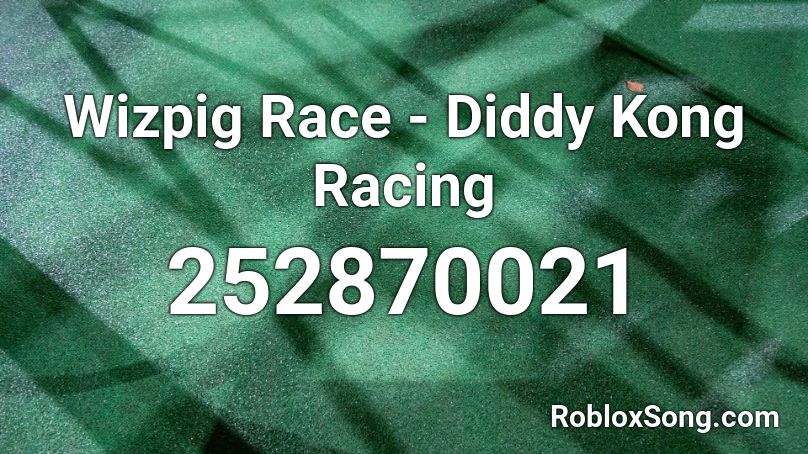 Wizpig Race - Diddy Kong Racing Roblox ID