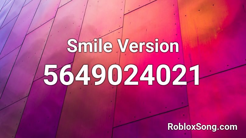 Smile Version Roblox ID