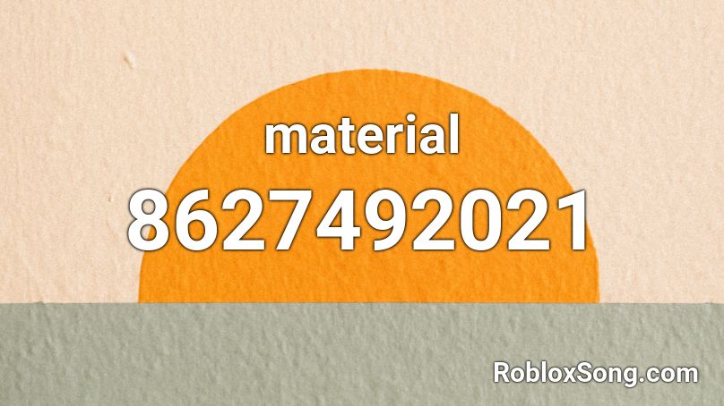 material Roblox ID