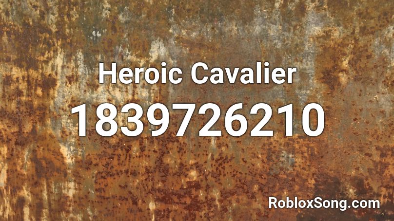 Heroic Cavalier Roblox ID