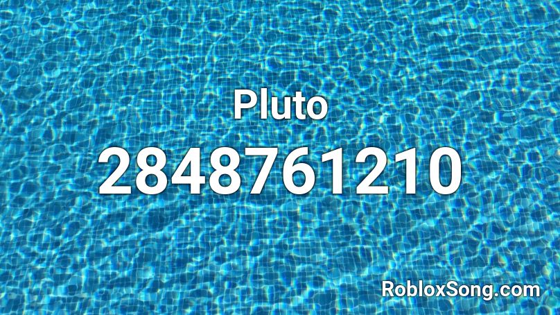 Pluto Roblox ID