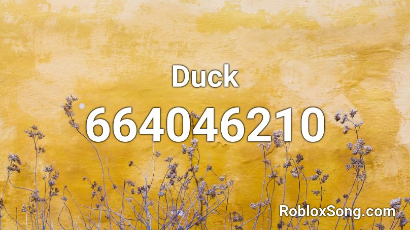 Duck Roblox ID