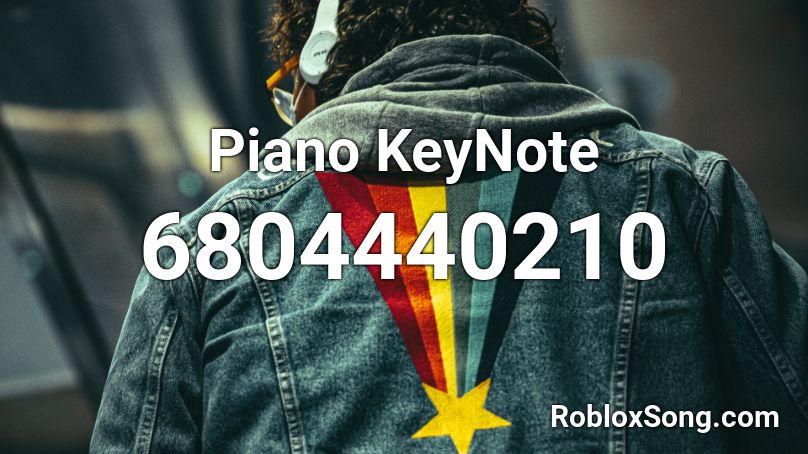 Piano KeyNote Roblox ID