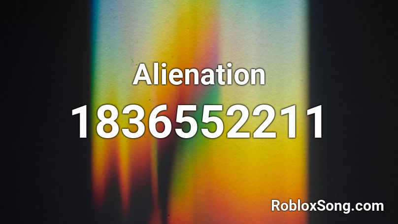 Alienation Roblox ID