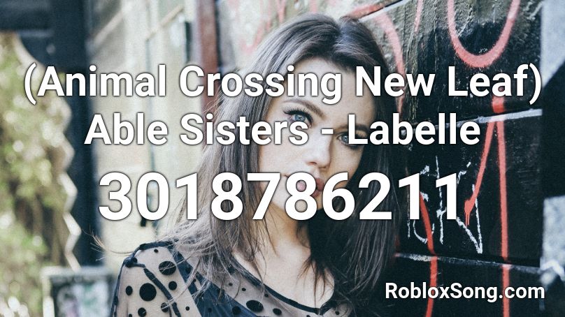 (Animal Crossing New Leaf) Able Sisters - Labelle Roblox ID