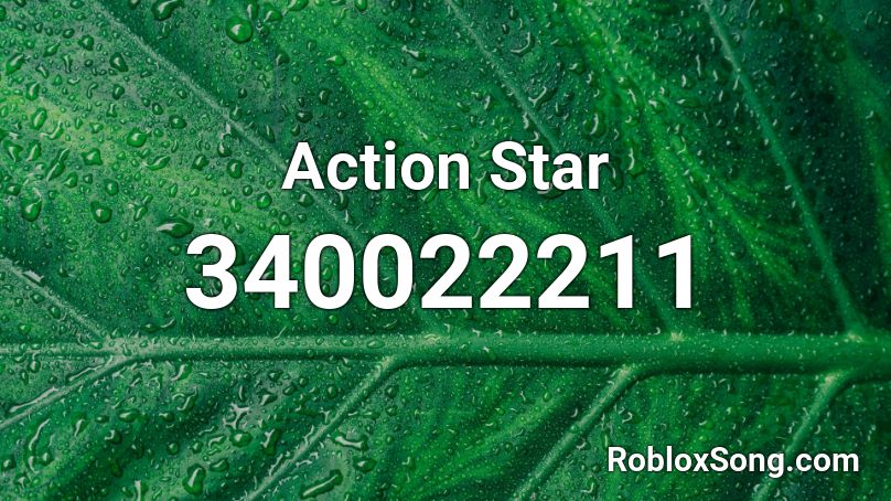 Action Star Roblox ID