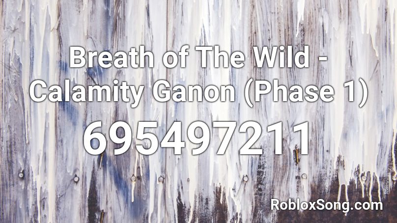 Breath of The Wild - Calamity Ganon (Phase 1) Roblox ID