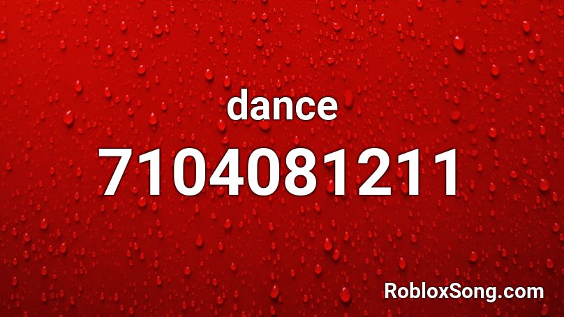 dance Roblox ID