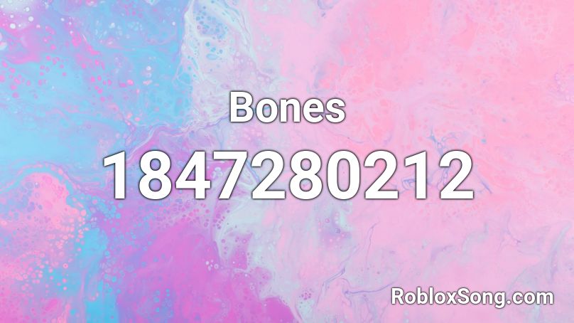 Bones Roblox ID