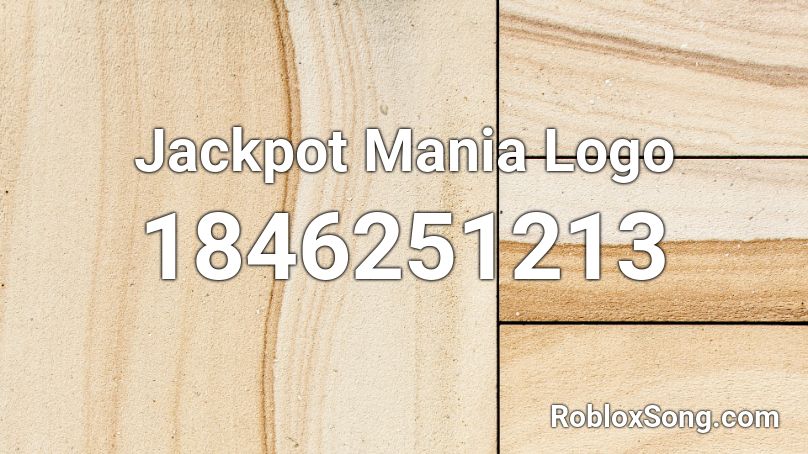 Jackpot Mania Logo Roblox ID