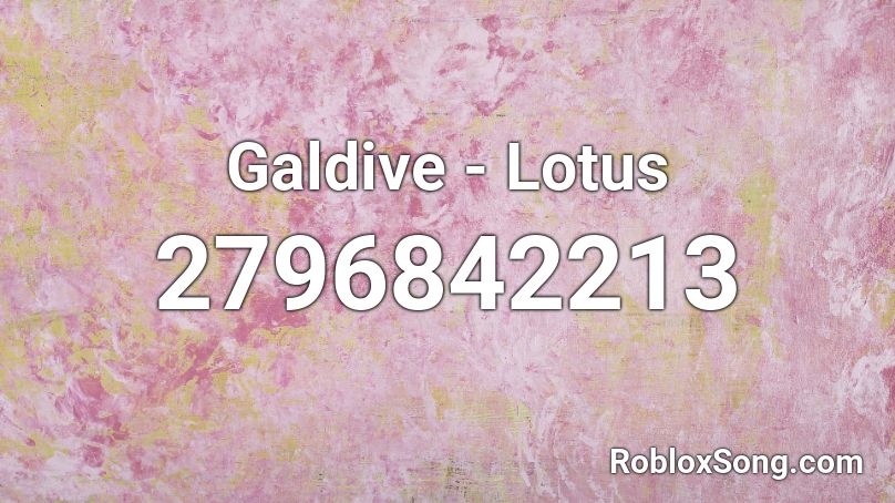 Galdive - Lotus Roblox ID