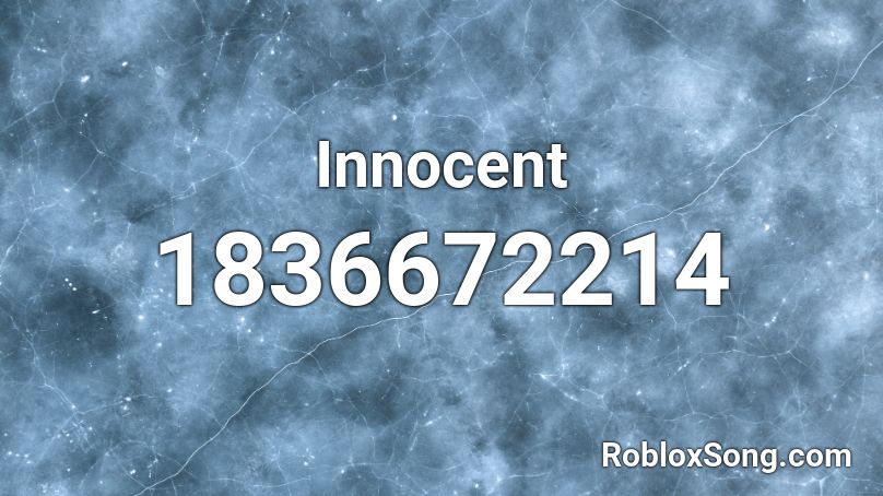 Innocent Roblox ID