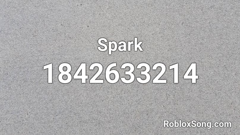 Spark Roblox ID