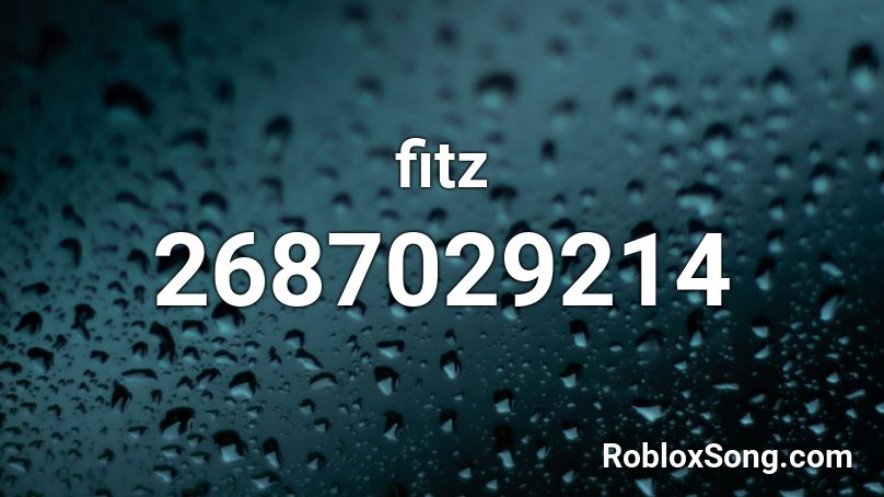 fitz Roblox ID