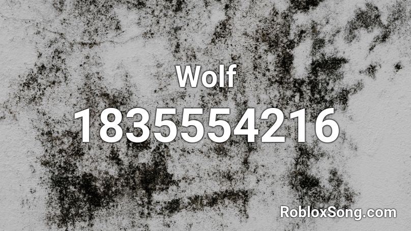 Wolf Roblox ID