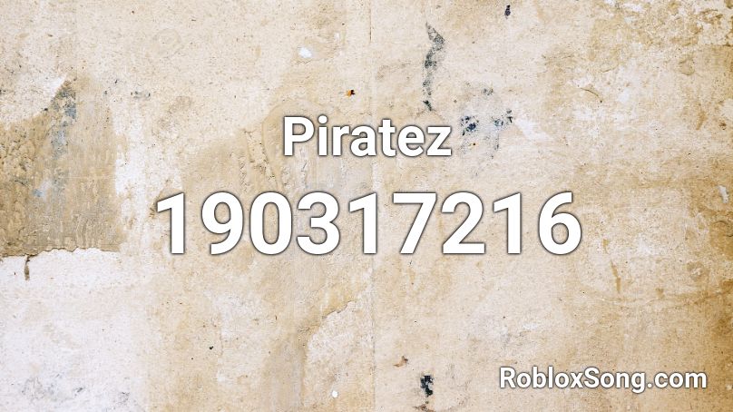 Piratez Roblox ID