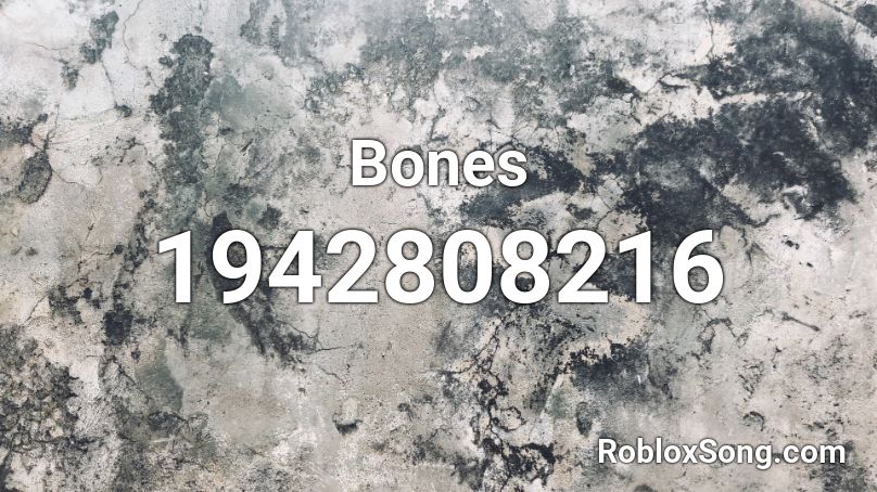 Bones Roblox ID