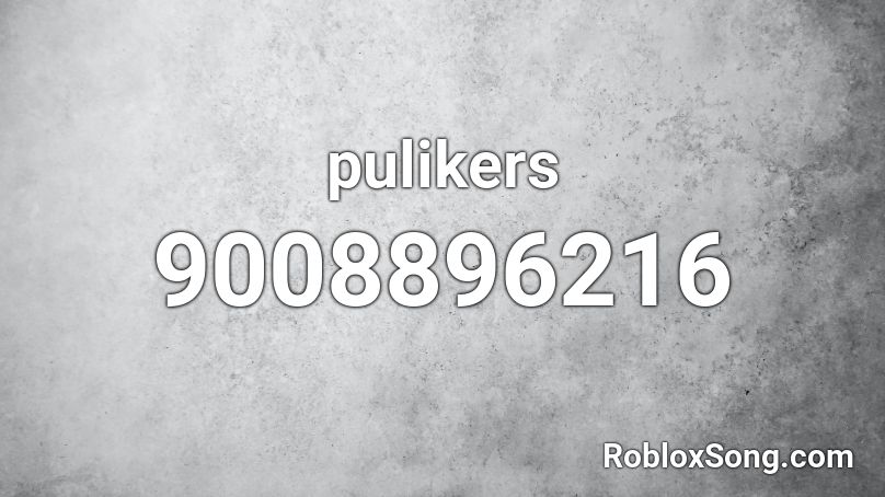 pulikers Roblox ID