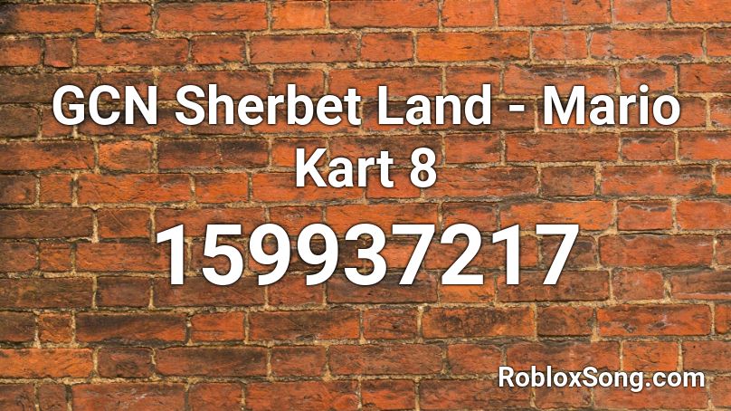 GCN Sherbet Land - Mario Kart 8 Roblox ID