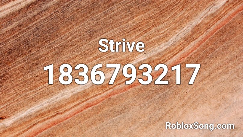 Strive Roblox ID