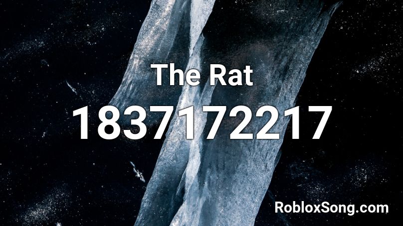 The Rat Roblox ID