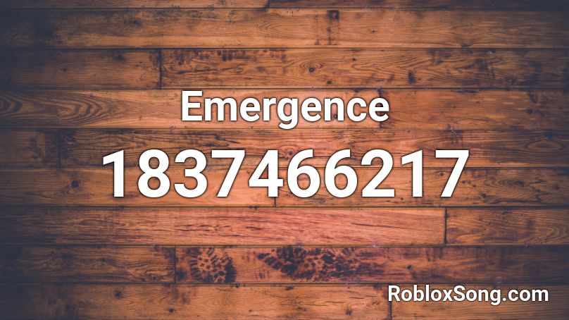 Emergence Roblox ID