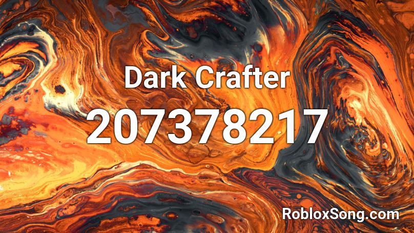 Dark Crafter Roblox ID