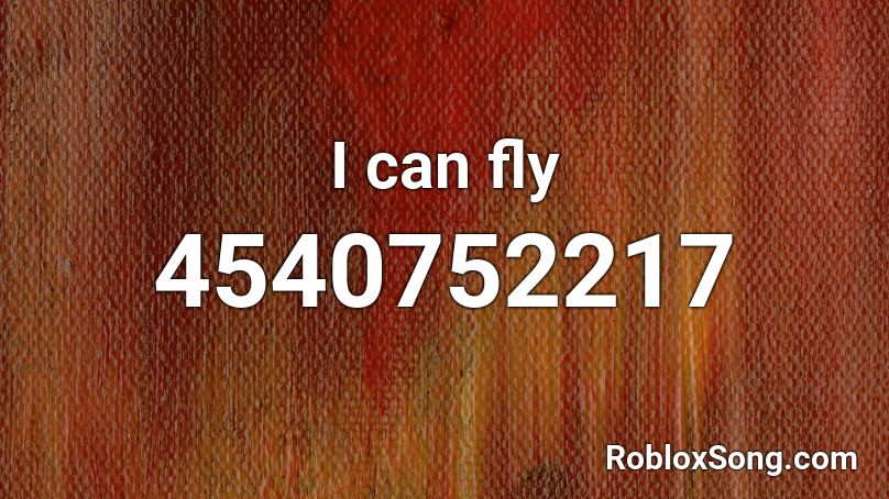 I can fly Roblox ID
