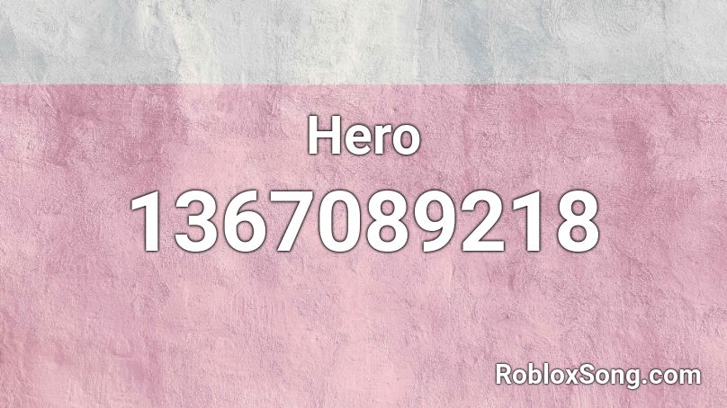 Hero Roblox ID