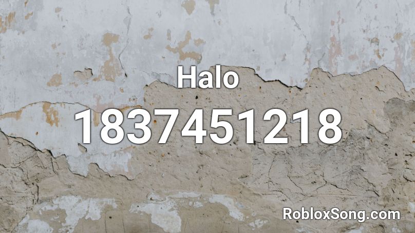 Halo Roblox ID